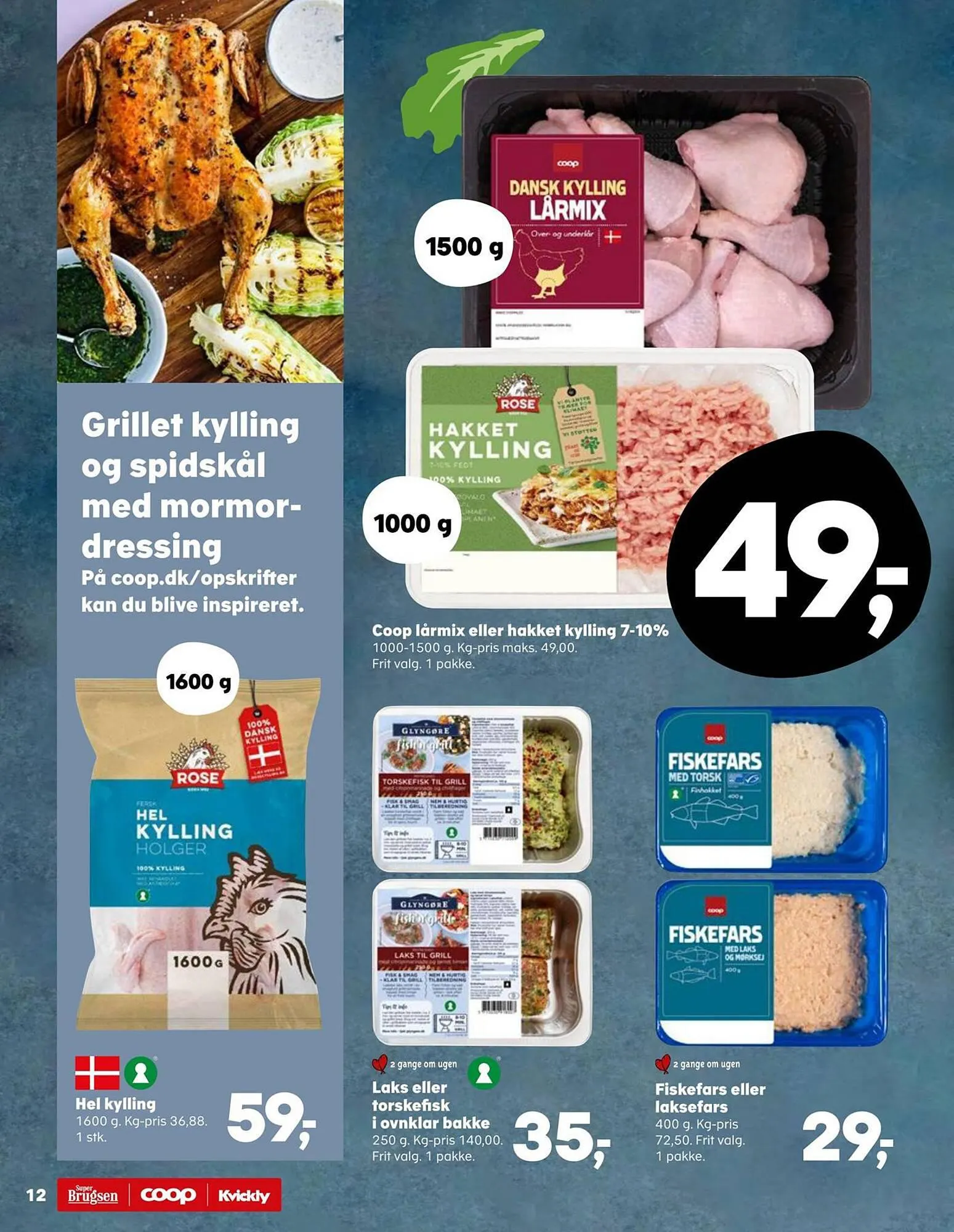 SuperBrugsen tilbudsavis Gyldig indtil 31. august - 14. september 2023 - tilbudsavis side 12