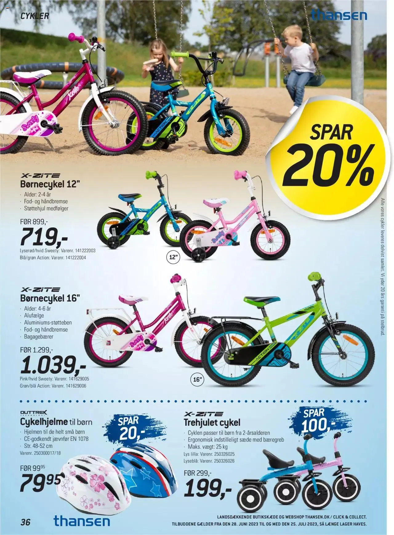 Thansen - Tilbudsavis Gyldig indtil 28. juni - 1. august 2023 - tilbudsavis side 36