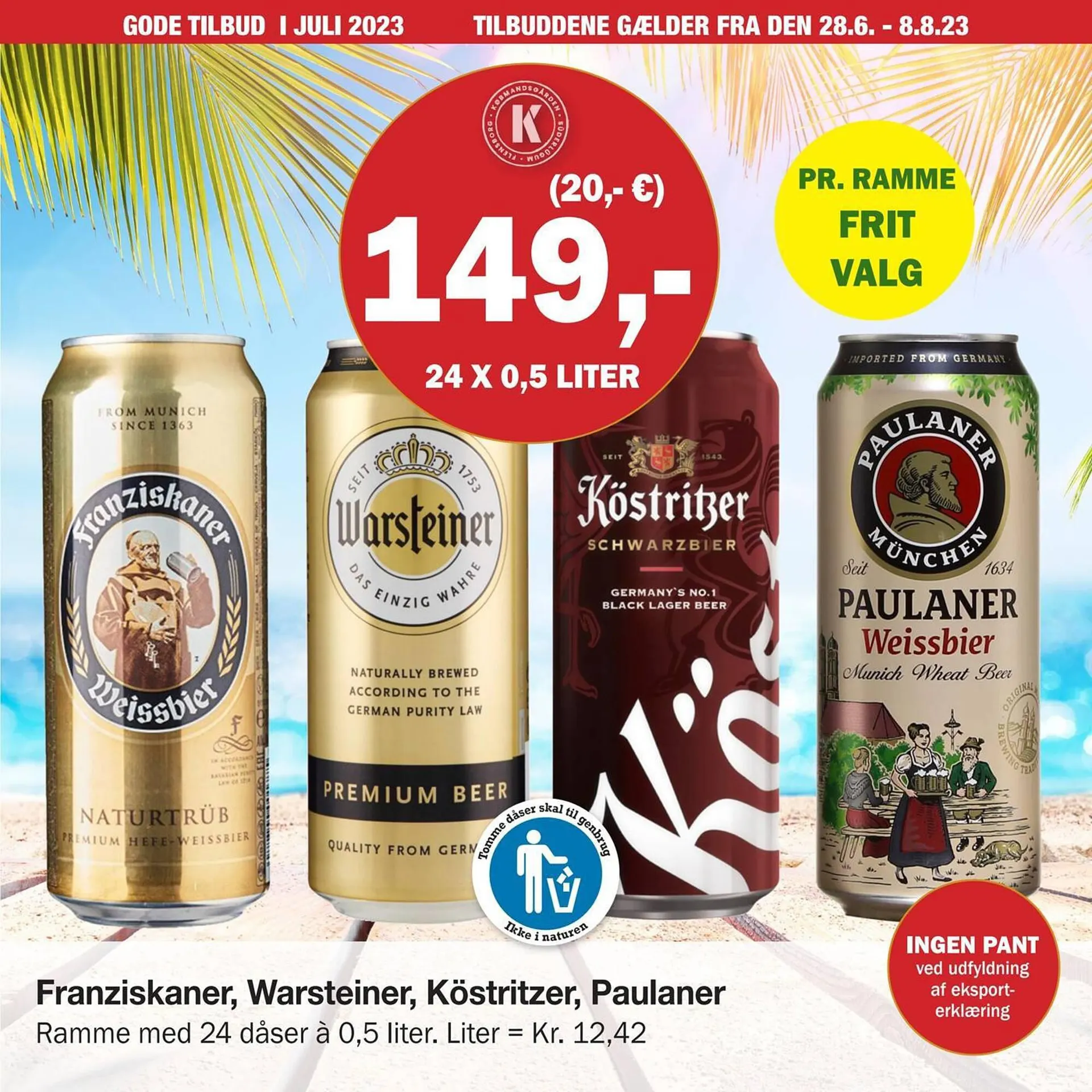 Købmandsgården tilbudsavis Gyldig indtil 27. juni - 8. august 2023 - tilbudsavis side 10