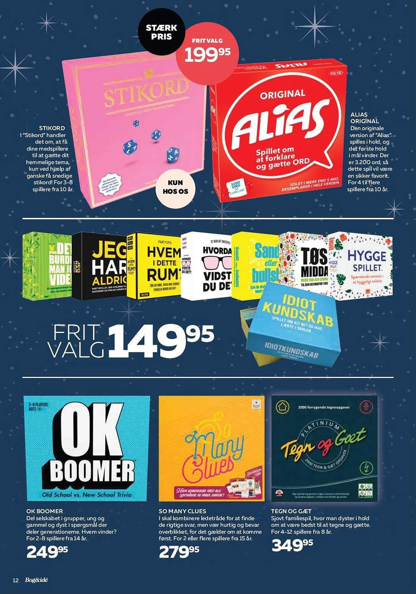 Bog & idé tilbudsavis Gyldig indtil 6. november - 23. december 2023 - tilbudsavis side 12