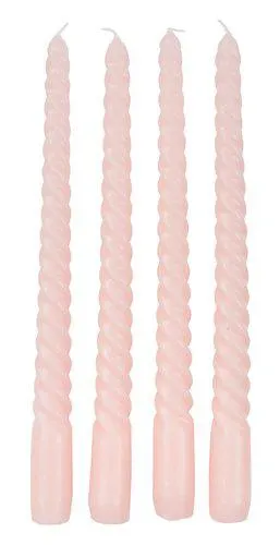 Lys BALDUR H26cm rosa 4 stk/pk