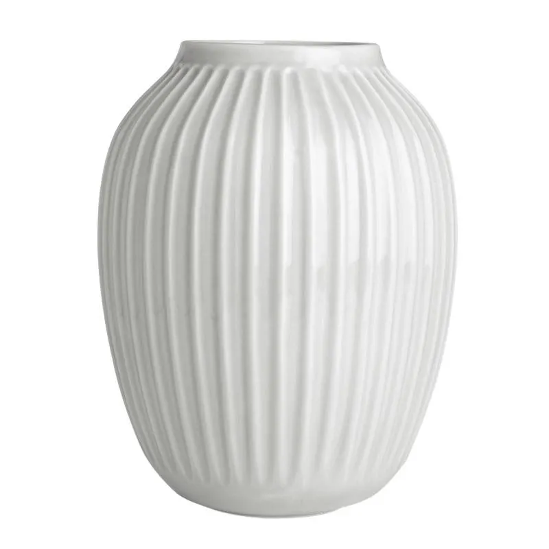 Hammershøi vase hvid 25 cm