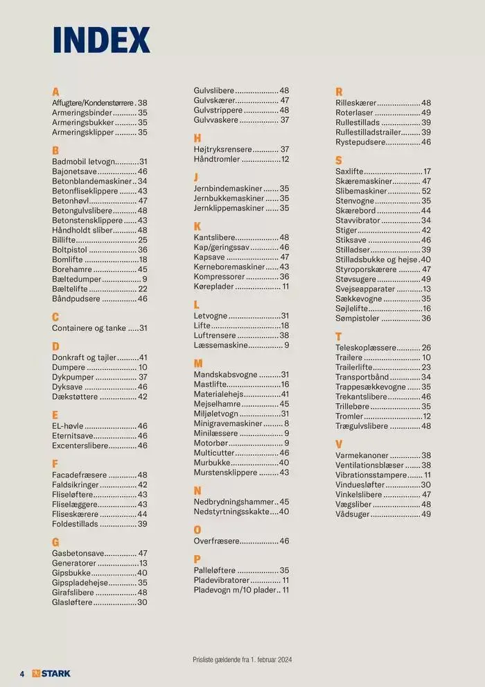 Udlejning - Kom og lej med os Gyldig indtil 27. november - 11. december 2024 - tilbudsavis side 4