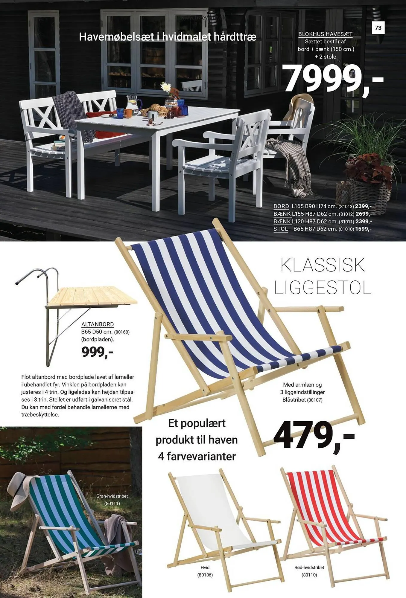 Trævarefabrikernes Udsalg tilbudsavis Gyldig indtil 18. januar - 31. december 2024 - tilbudsavis side 73