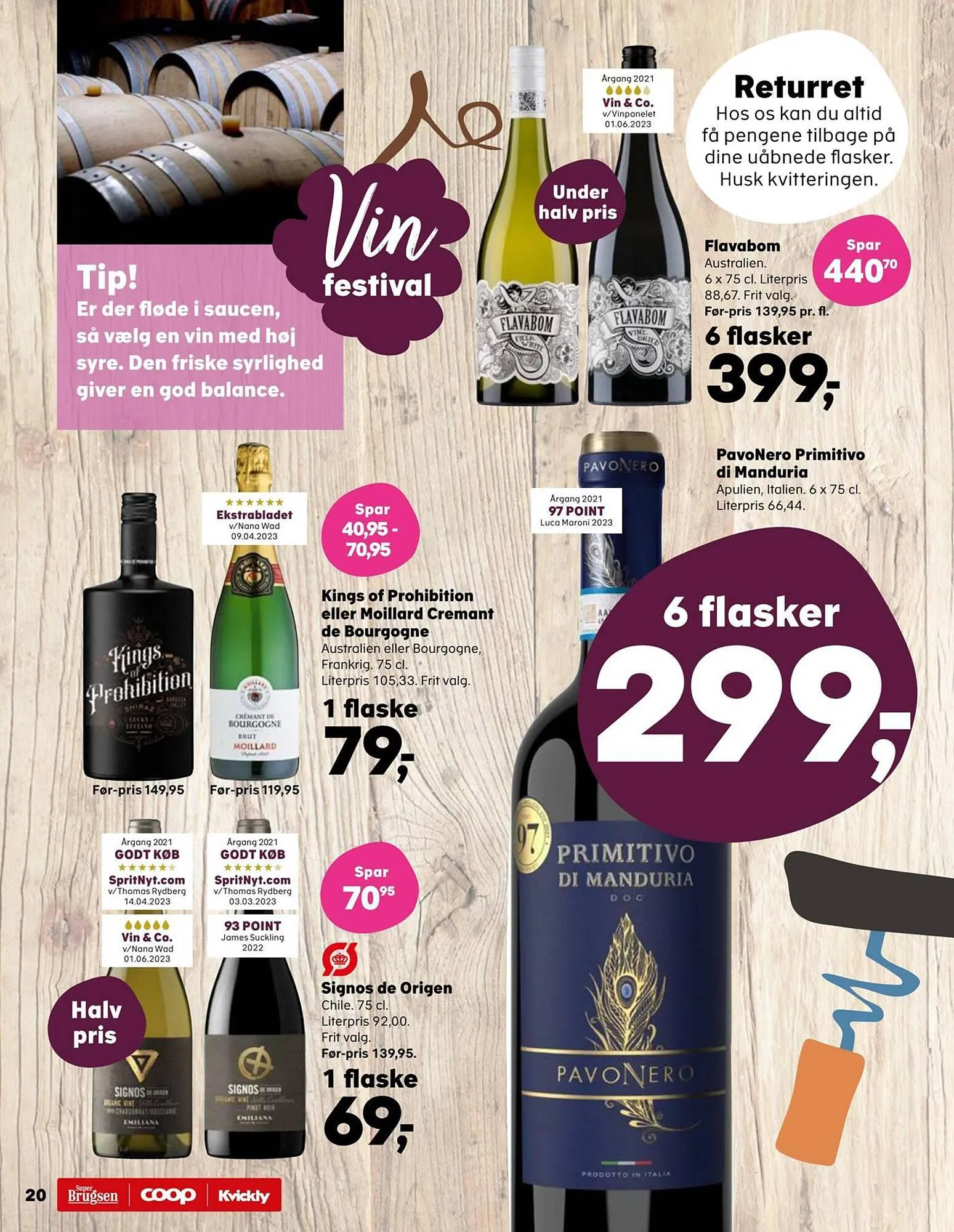 SuperBrugsen tilbudsavis Gyldig indtil 31. august - 14. september 2023 - tilbudsavis side 22