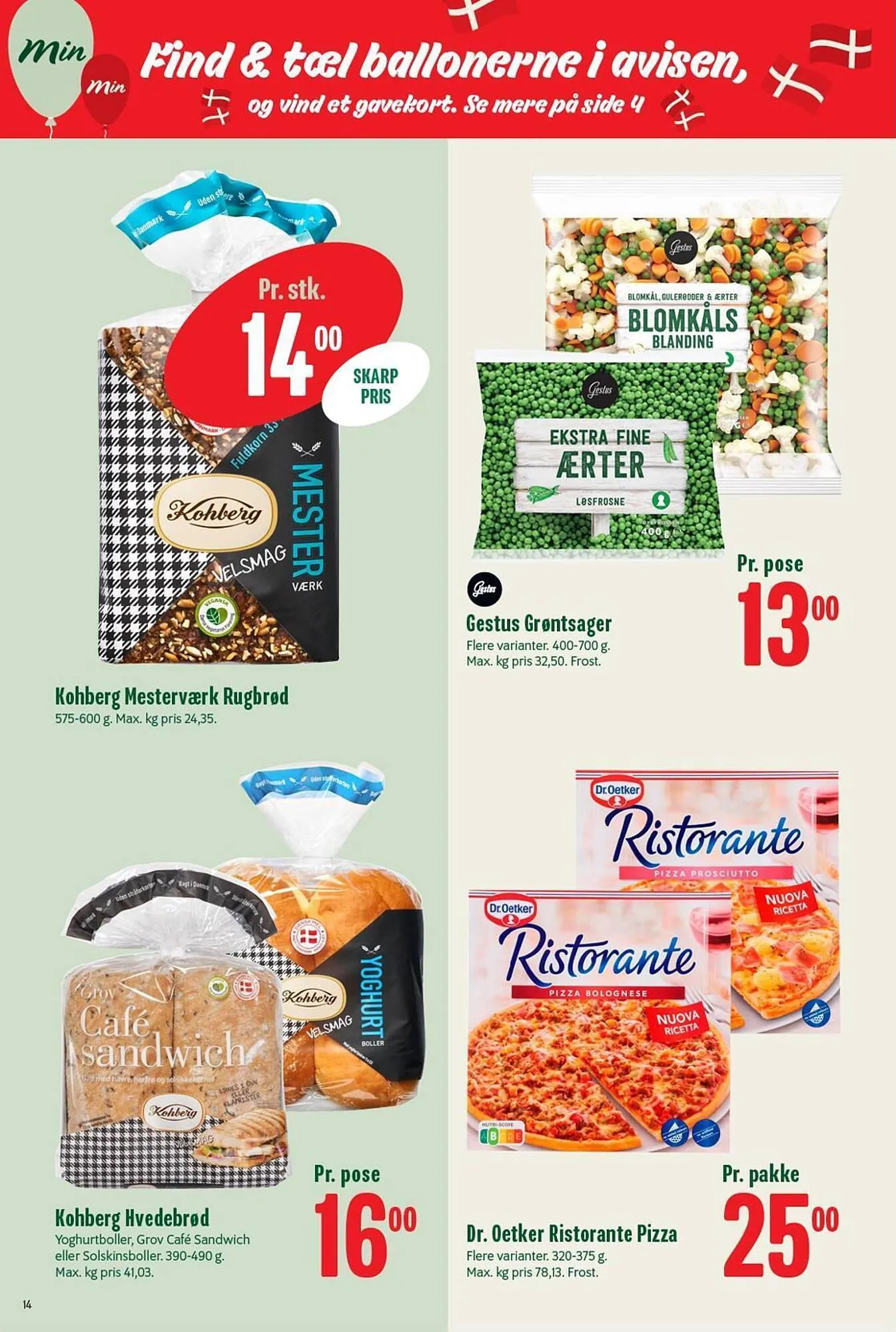 Min Købmand tilbudsavis Gyldig indtil 9. september - 15. september 2023 - tilbudsavis side 14