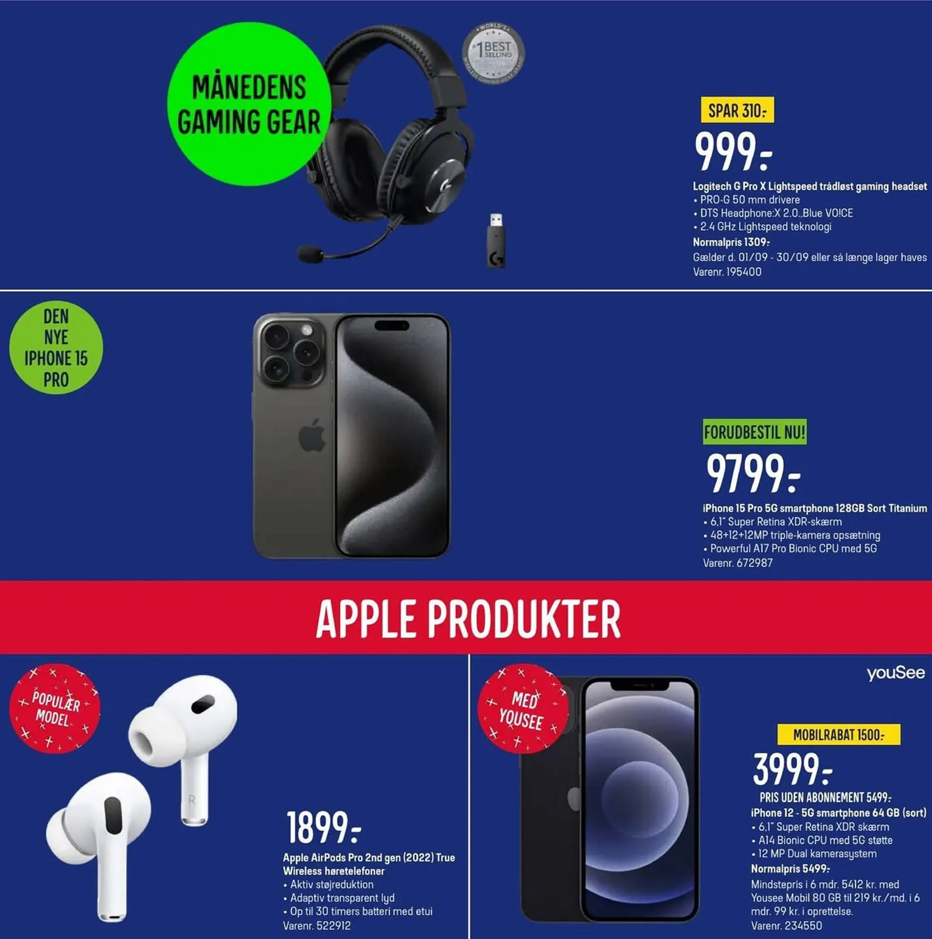 Elgiganten tilbudsavis Gyldig indtil 18. september - 24. september 2023 - tilbudsavis side 3