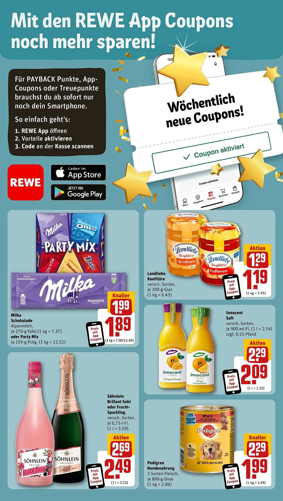 REWE tilbudsavis Gyldig indtil 21. august - 26. august 2023 - tilbudsavis side 3