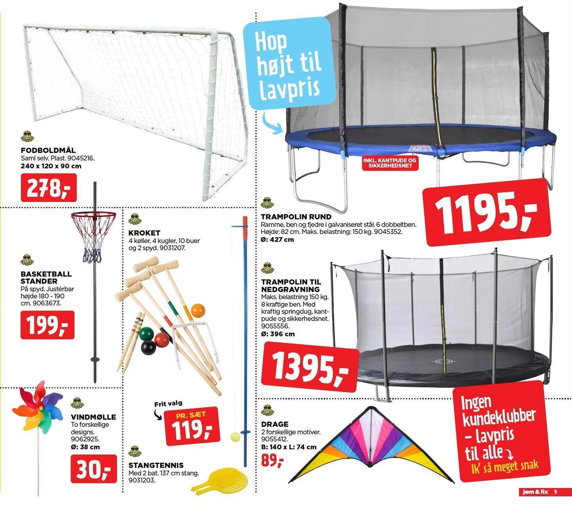 jem & fix tilbudsavis Gyldig indtil 16. juli - 22. juli 2023 - tilbudsavis side 9