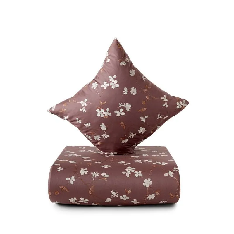 Nordisk Tekstil Annabelle sengesæt mocca 140x220 cm