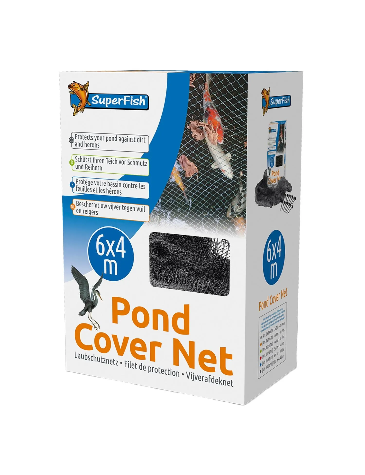SuperFish havedamsnet 6x4 m