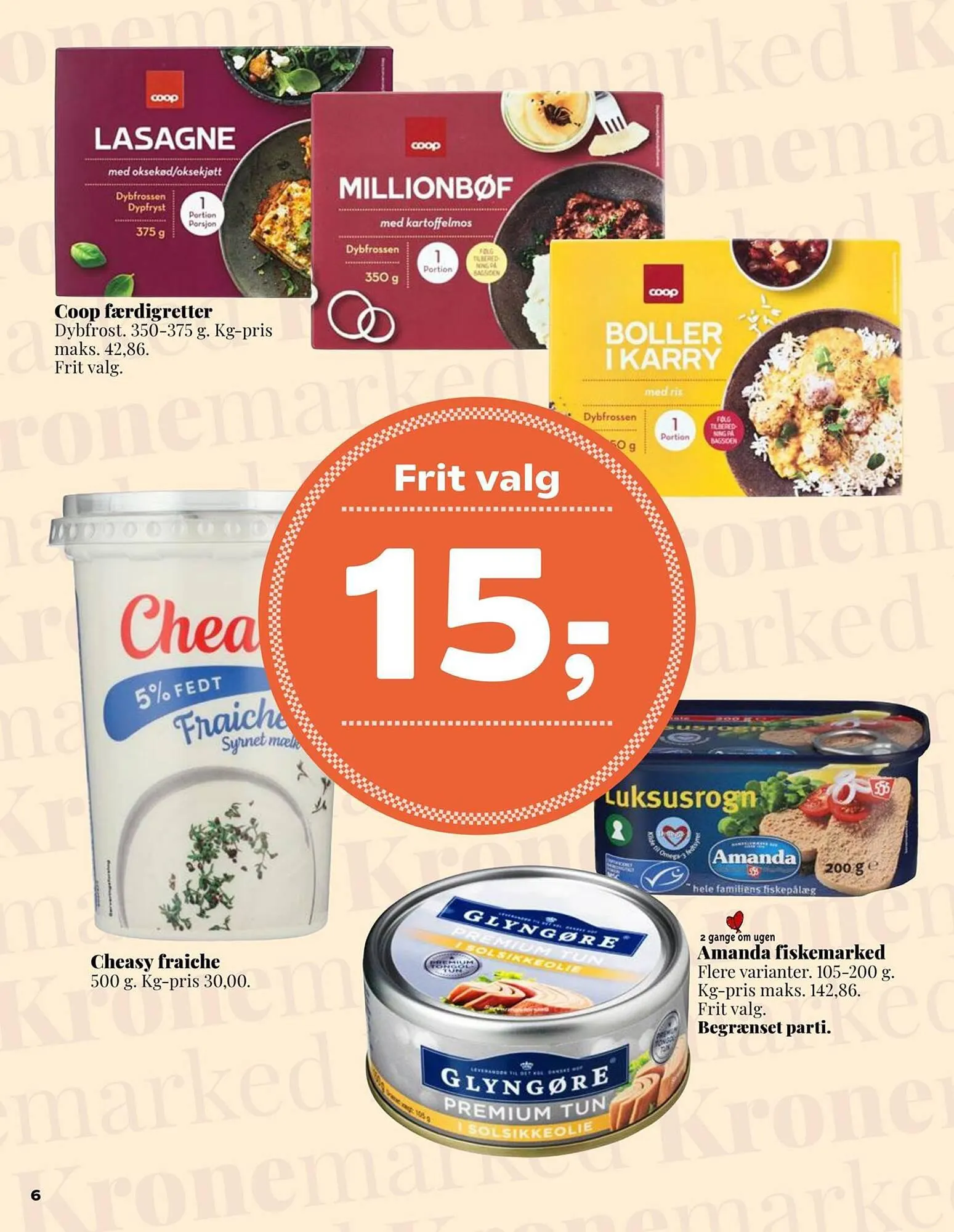 Dagli'Brugsen tilbudsavis Gyldig indtil 17. august - 31. august 2023 - tilbudsavis side 6