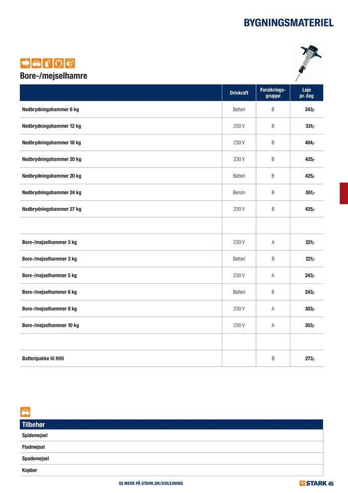 Udlejning i STARK Gyldig indtil 7. august - 21. august 2024 - tilbudsavis side 45