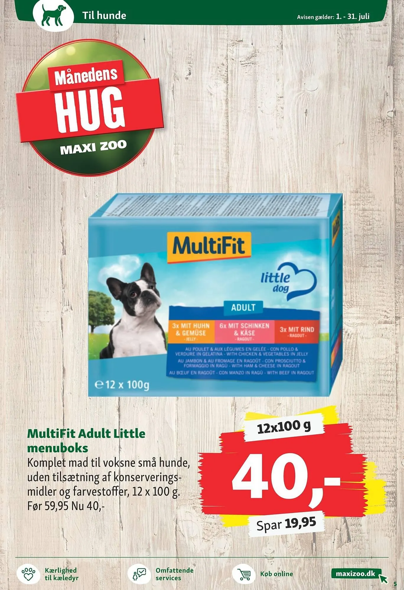 Maxi Zoo tilbudsavis Gyldig indtil 1. juli - 31. juli 2023 - tilbudsavis side 5