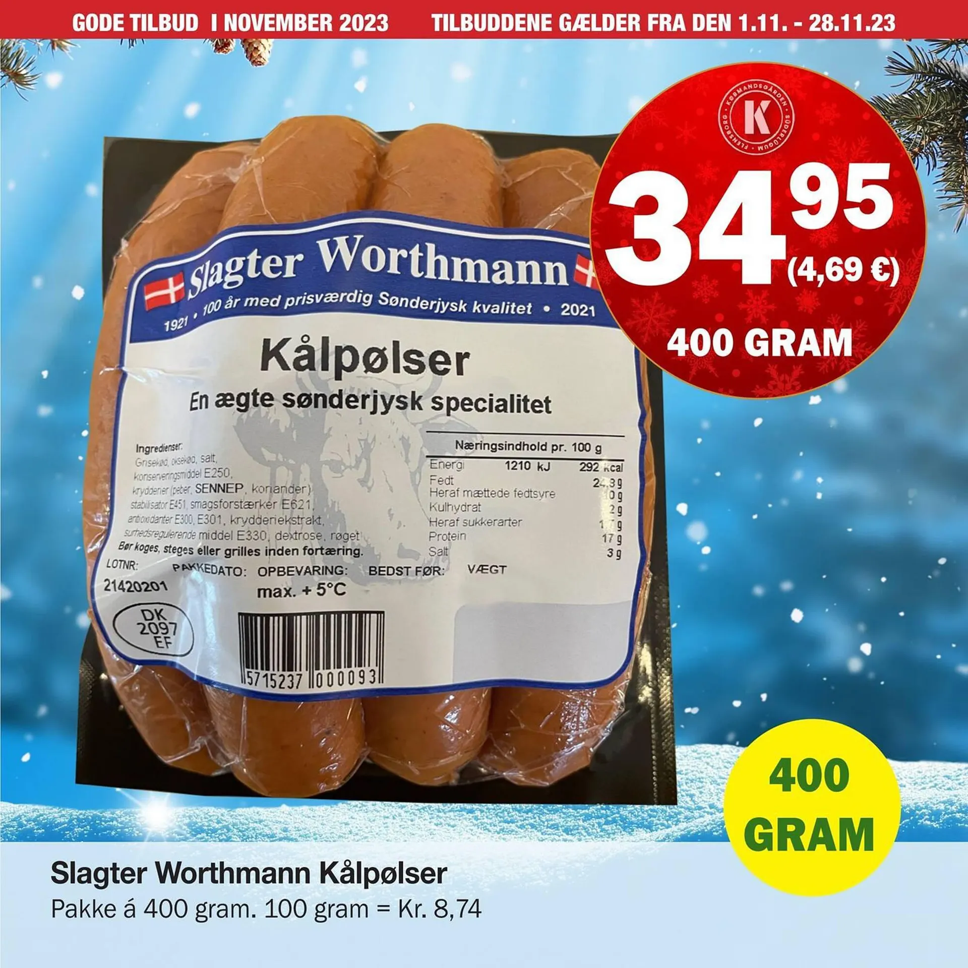 Købmandsgården tilbudsavis Gyldig indtil 31. oktober - 28. november 2023 - tilbudsavis side 76