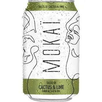 MOKAÏ Caktus/Lime 18x0,33 l.
