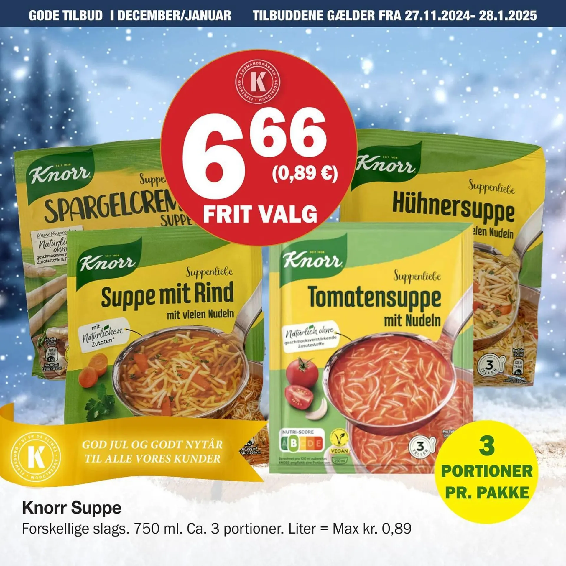 Købmandsgården tilbudsavis Gyldig indtil 26. november - 28. januar 2025 - tilbudsavis side 68