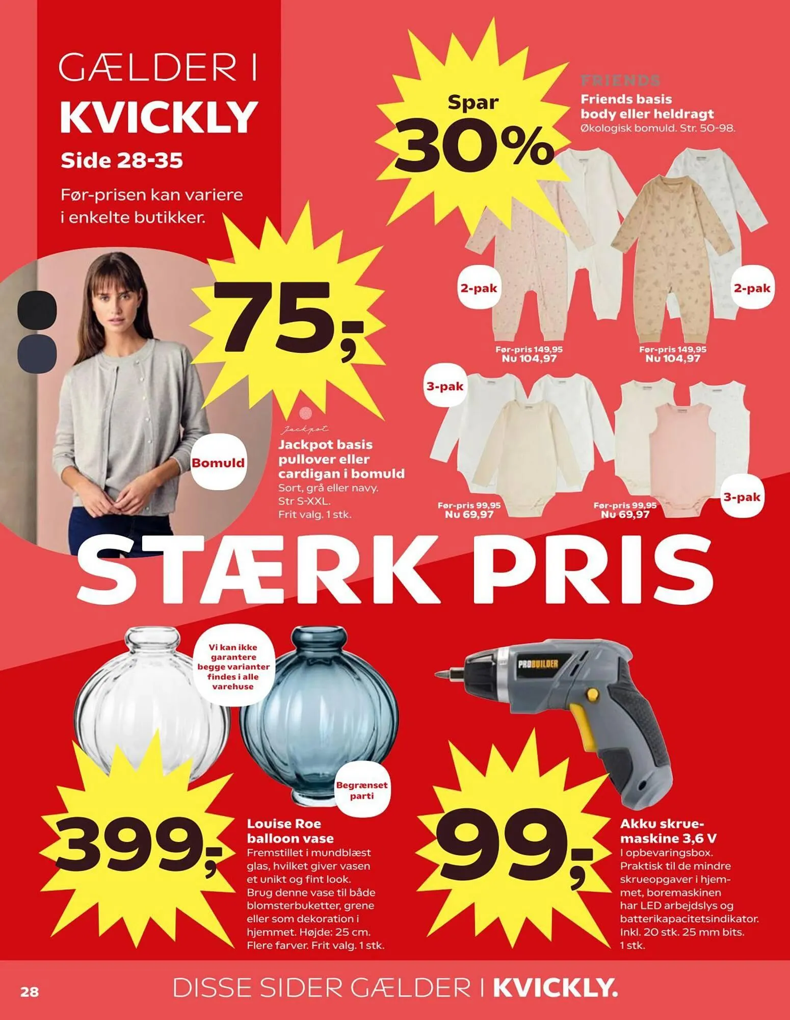 Kvickly tilbudsavis Gyldig indtil 5. december - 12. december 2024 - tilbudsavis side 30