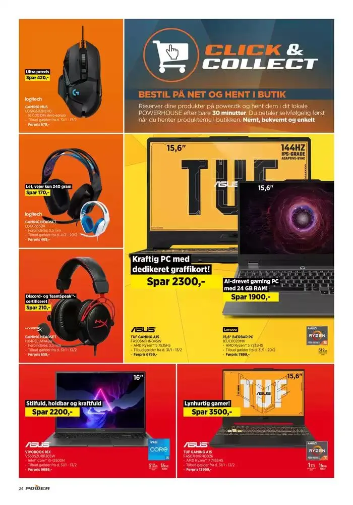 Angebote Power Gyldig indtil 11. februar - 25. februar 2025 - tilbudsavis side 24