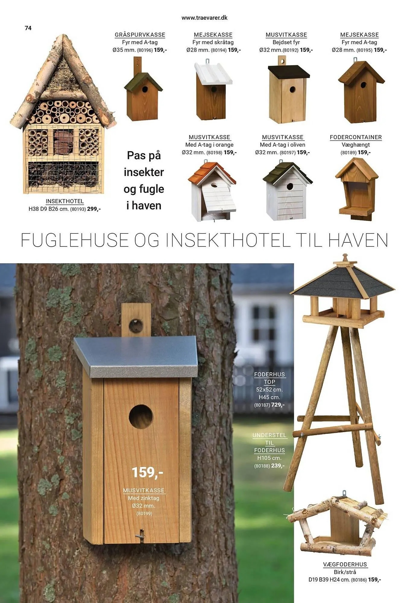 Trævarefabrikernes Udsalg tilbudsavis Gyldig indtil 18. januar - 31. december 2024 - tilbudsavis side 74