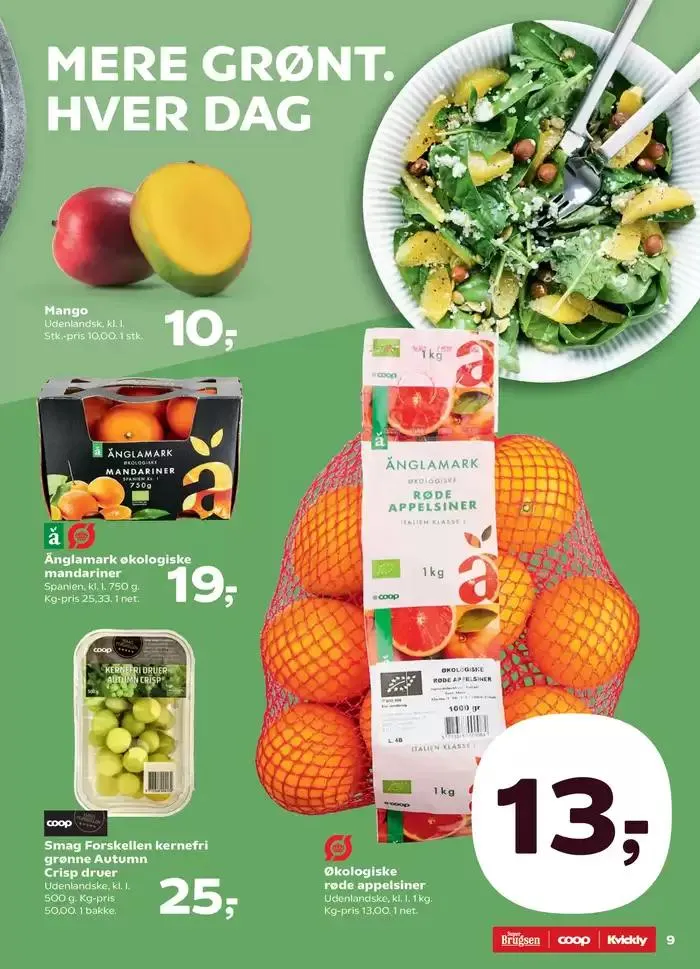 SuperBrugsen brochurer Gyldig indtil 30. januar - 6. februar 2025 - tilbudsavis side 9