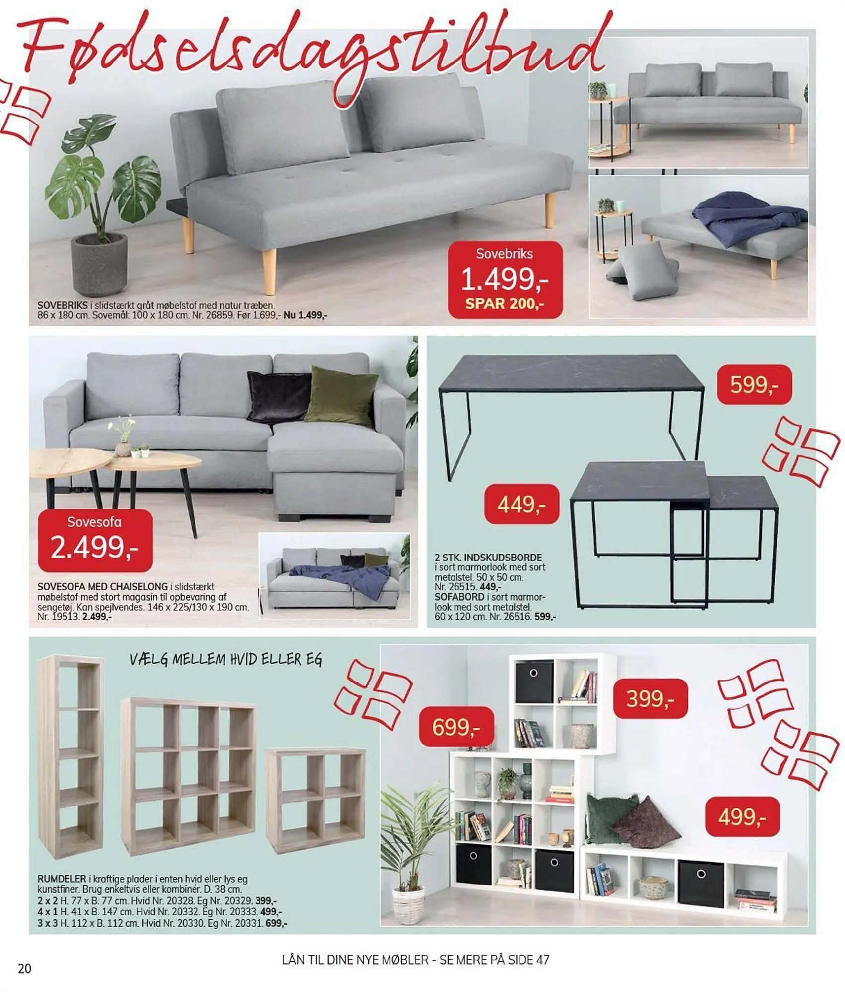 Daells Bolighus tilbudsavis Gyldig indtil 31. august - 13. september 2023 - tilbudsavis side 20
