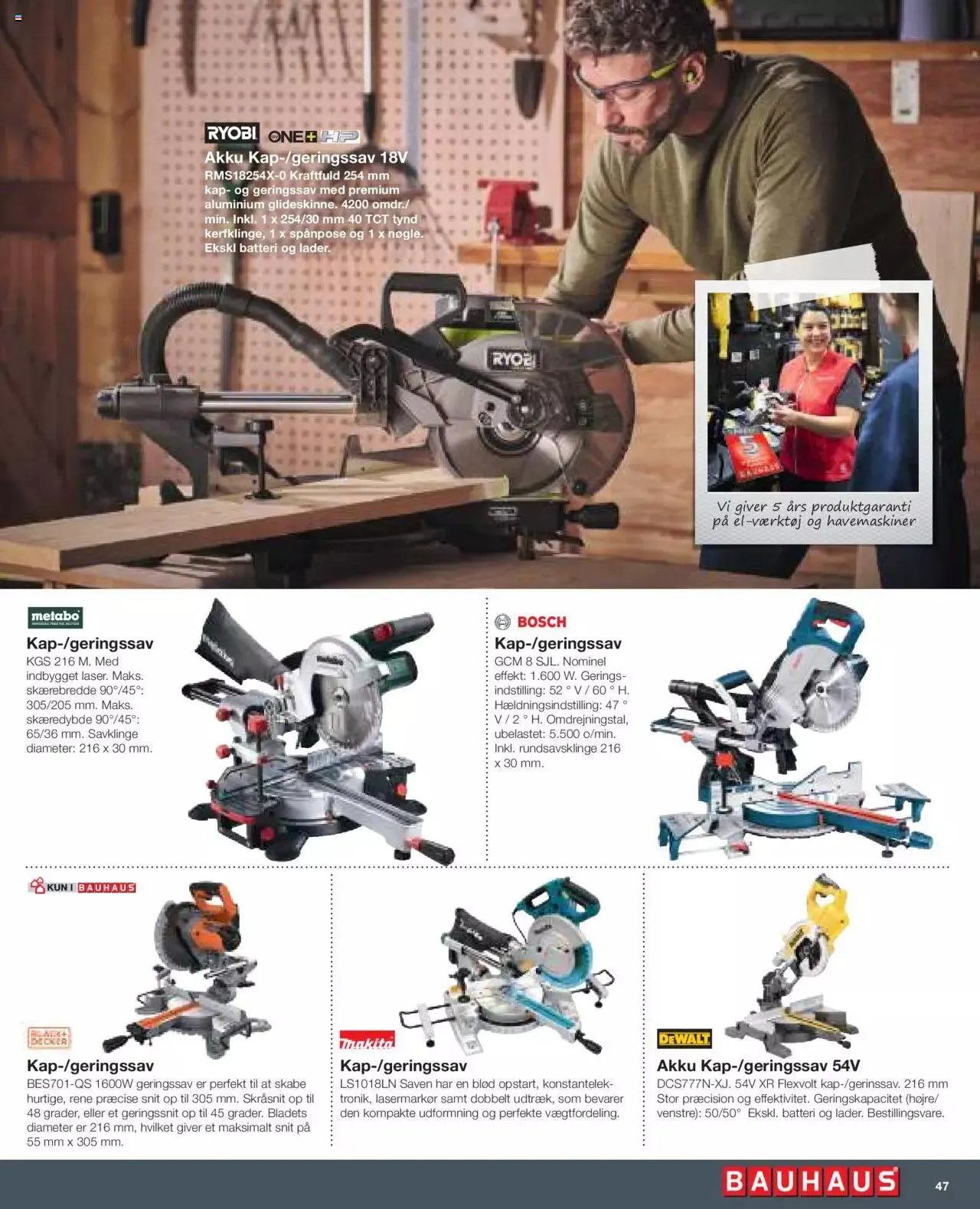 Bauhaus - Tilbudsavis Gyldig indtil 1. maj - 31. december 2023 - tilbudsavis side 47