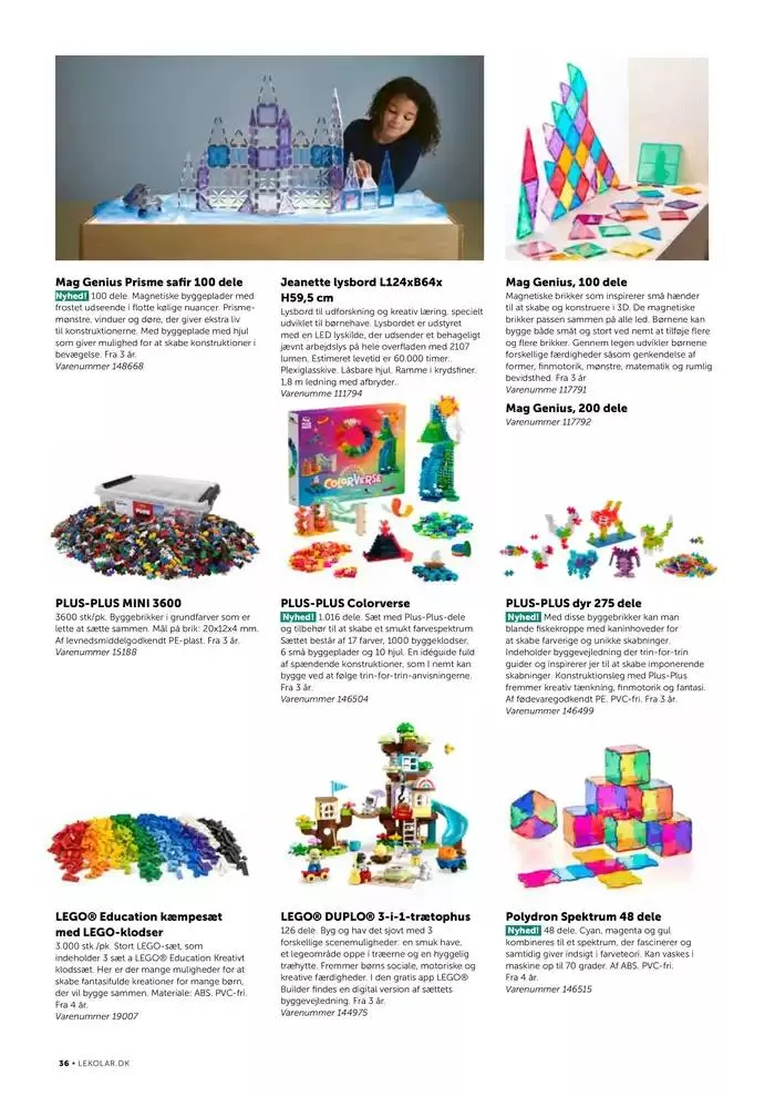 Lekolar Nyheder og favoritter dagtilbud Gyldig indtil 25. januar - 8. februar 2025 - tilbudsavis side 36