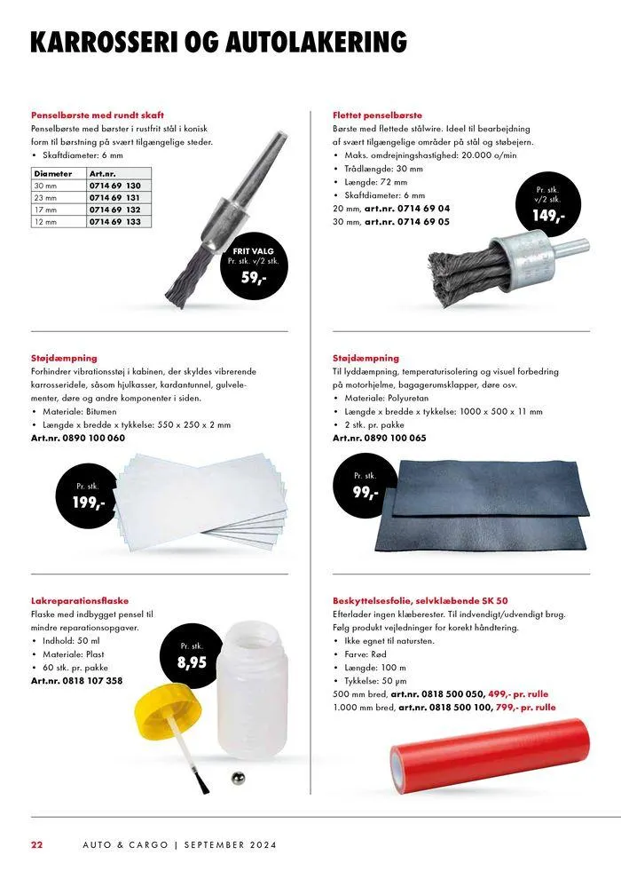 Auto & Cargo Gyldig indtil 3. september - 30. september 2024 - tilbudsavis side 22