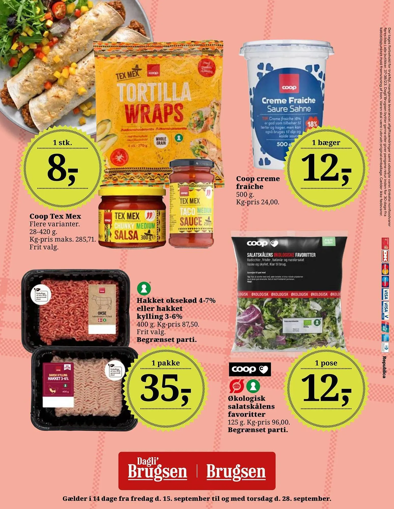 Dagli'Brugsen tilbudsavis Gyldig indtil 14. september - 28. september 2023 - tilbudsavis side 18