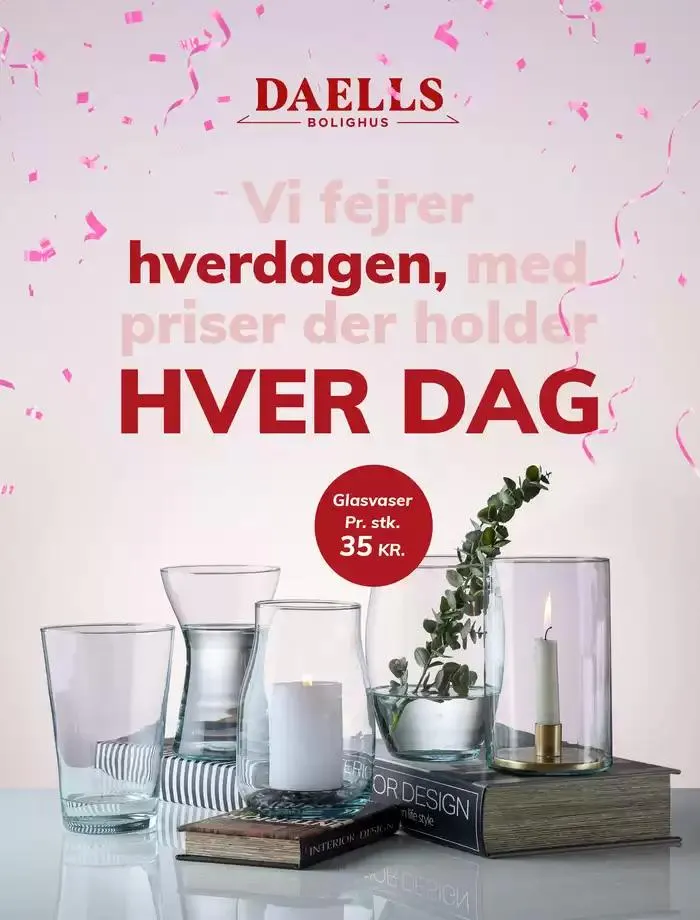 Daells Bolighus Vi fejrer hverdagen Gyldig indtil 30. januar - 13. februar 2025 - tilbudsavis side 1