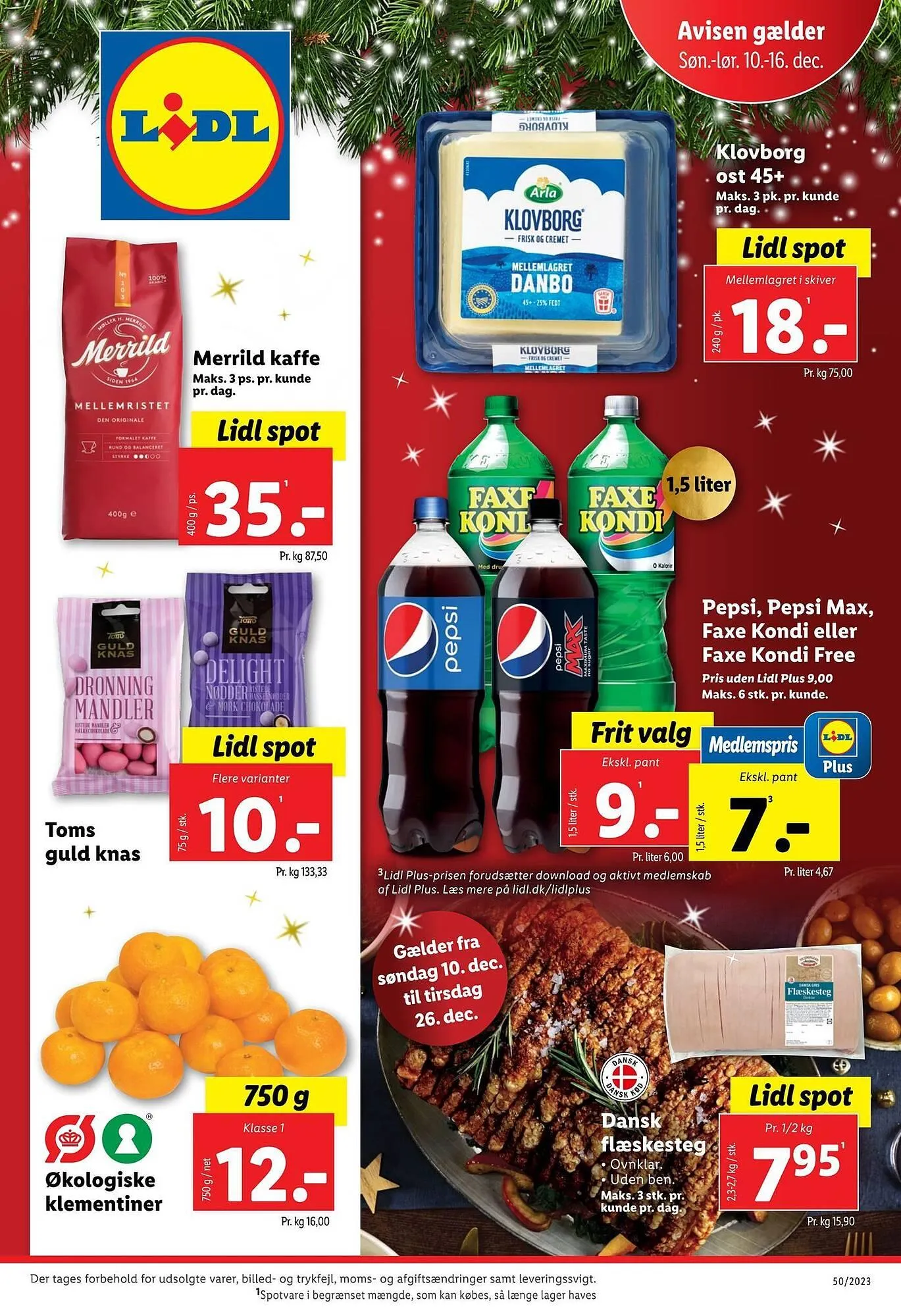 Lidl tilbudsavis Gyldig indtil 9. december - 16. december 2023 - tilbudsavis side 1