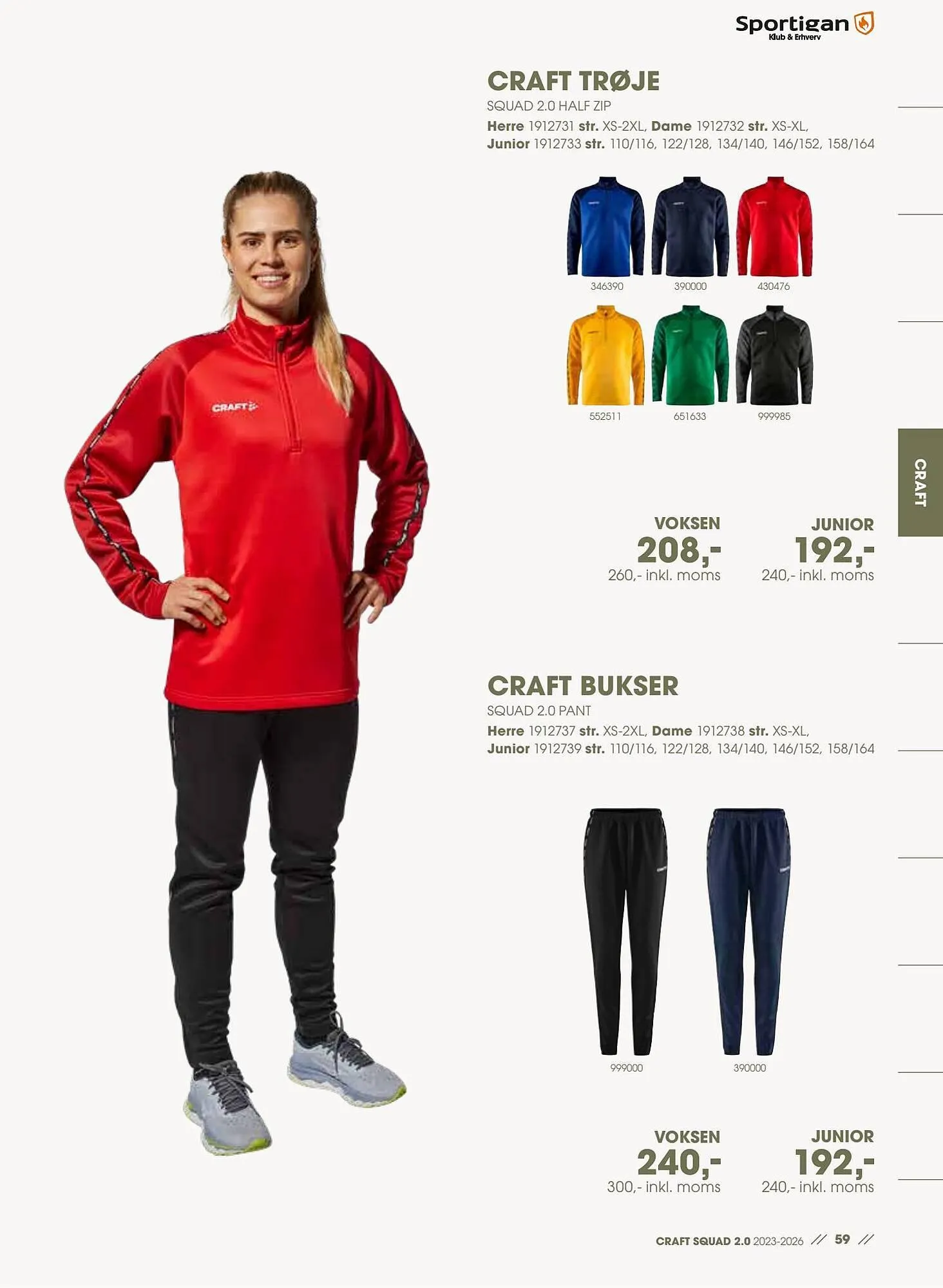 Sportigan tilbudsavis Gyldig indtil 21. februar - 31. december 2023 - tilbudsavis side 59