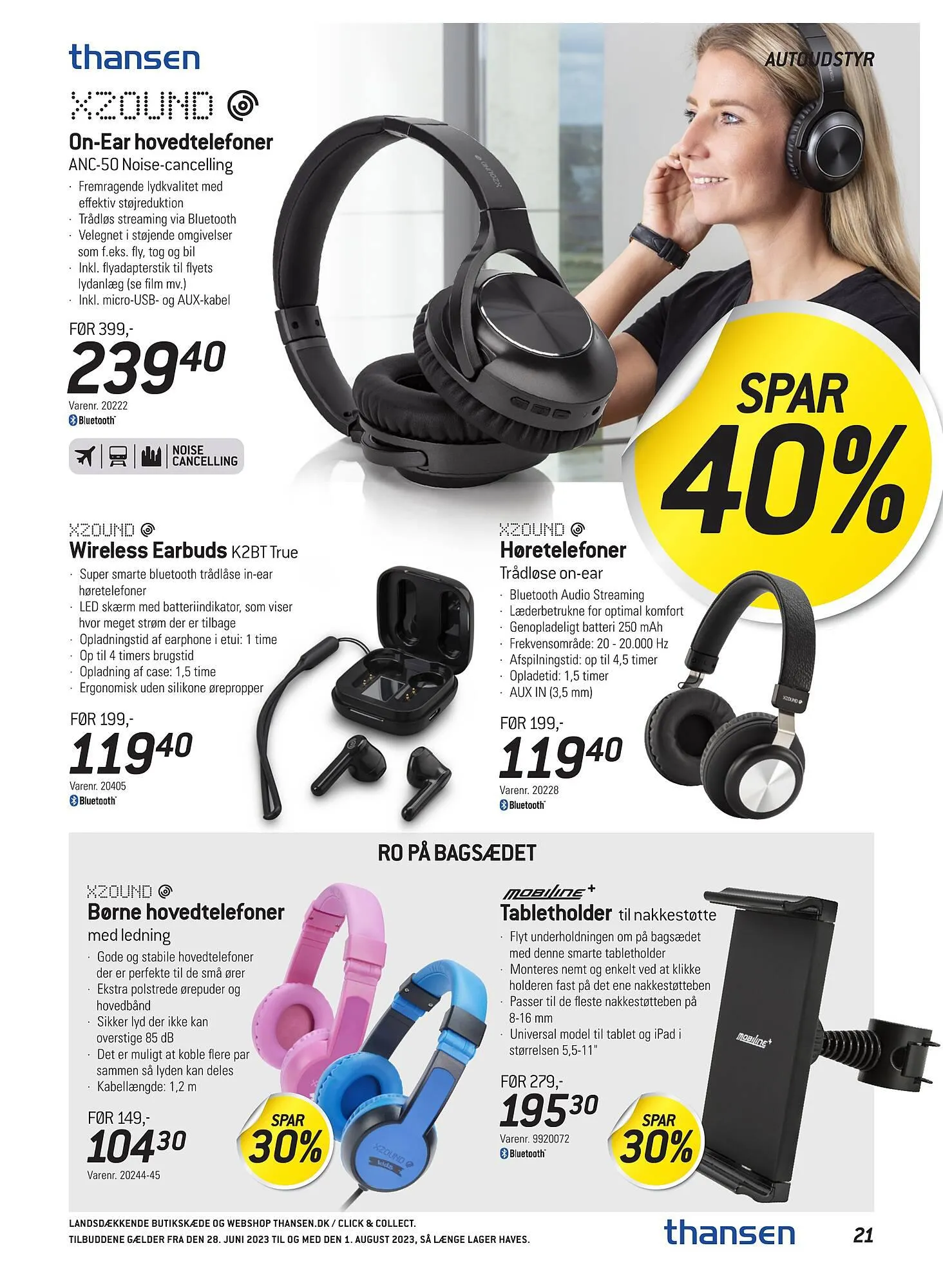 Thansen tilbudsavis Gyldig indtil 28. juni - 1. august 2023 - tilbudsavis side 21
