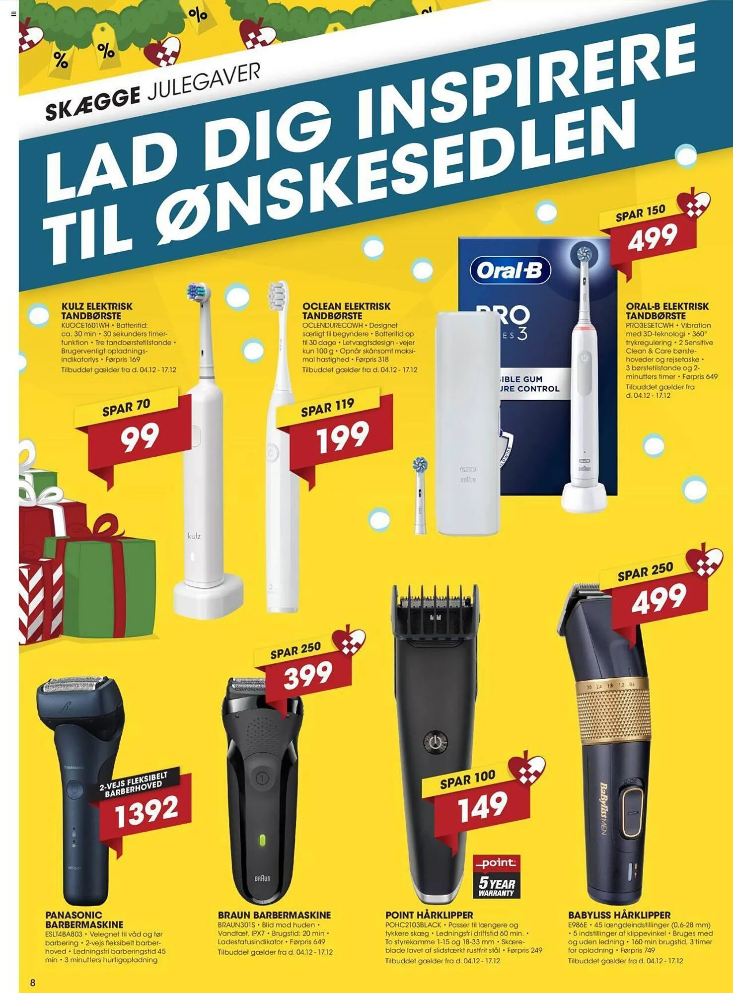 Punkt1 tilbudsavis Gyldig indtil 4. december - 17. december 2023 - tilbudsavis side 8