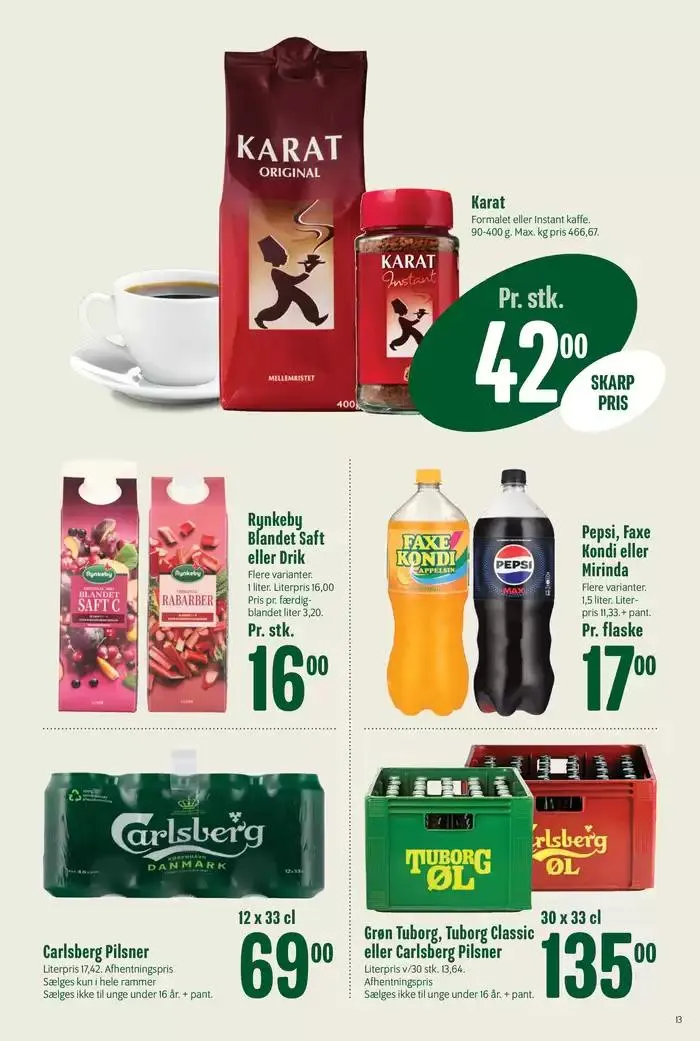 Aktuelle kup og tilbud Gyldig indtil 20. februar - 6. marts 2025 - tilbudsavis side 13