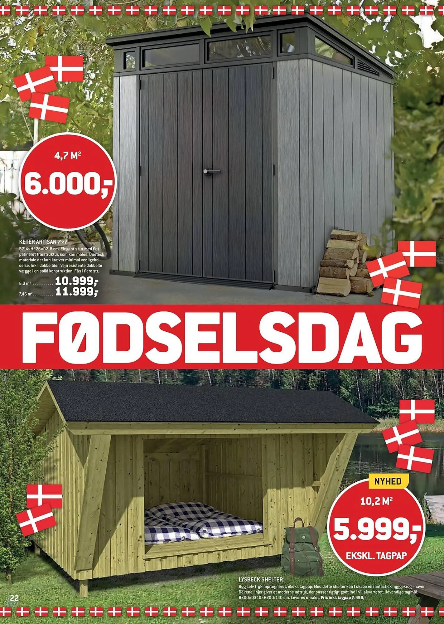 XL-BYG tilbudsavis Gyldig indtil 8. september - 21. september 2023 - tilbudsavis side 22