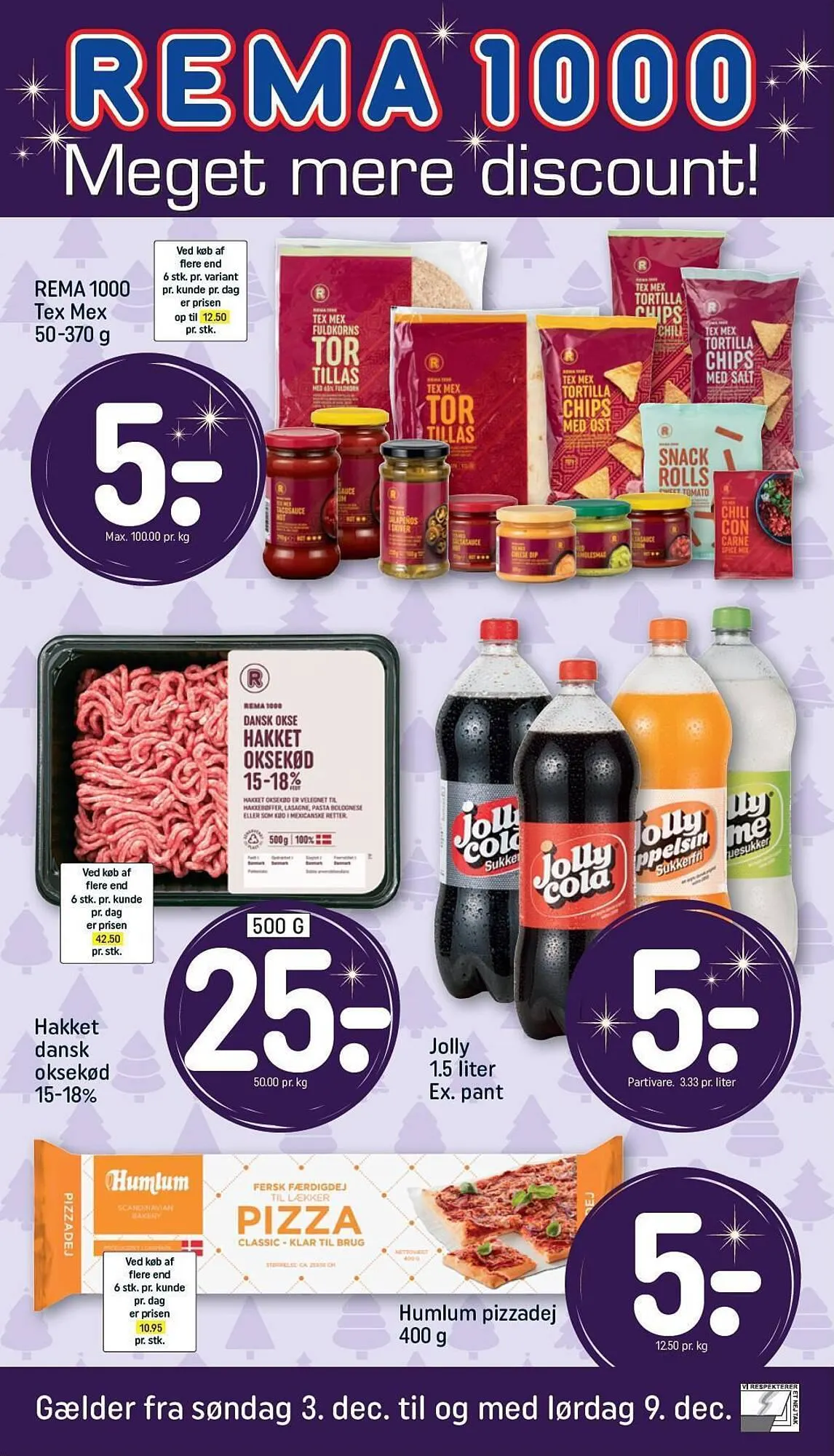 Rema 1000 tilbudsavis Gyldig indtil 3. december - 9. december 2023 - tilbudsavis side 1