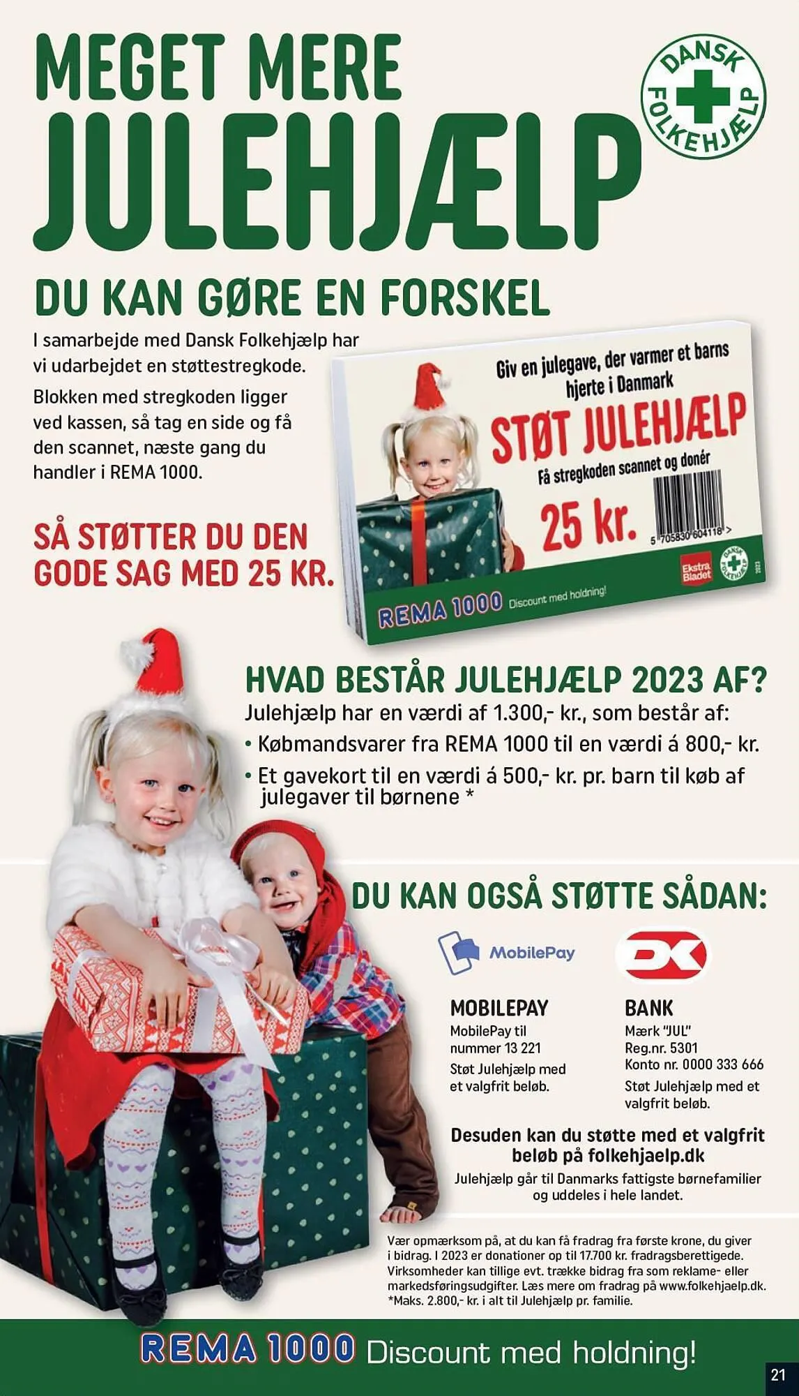 Rema 1000 tilbudsavis Gyldig indtil 3. december - 9. december 2023 - tilbudsavis side 21