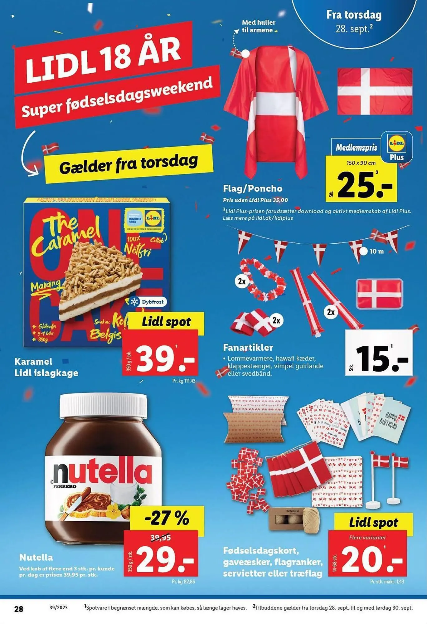 Lidl tilbudsavis Gyldig indtil 28. september - 30. september 2023 - tilbudsavis side 4