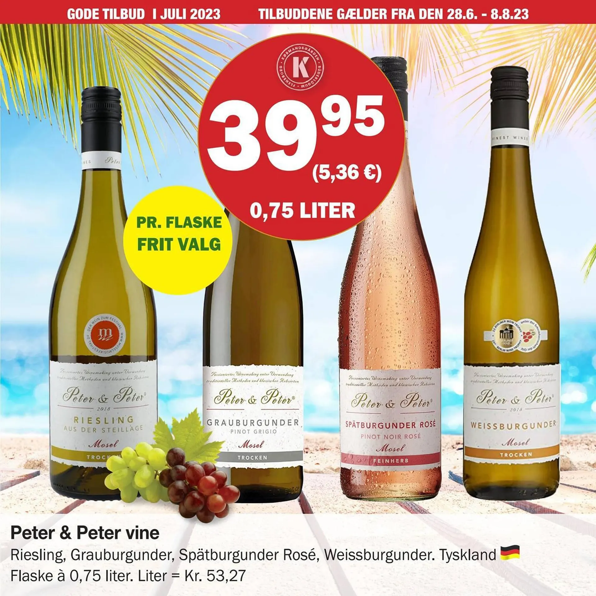 Købmandsgården tilbudsavis Gyldig indtil 27. juni - 8. august 2023 - tilbudsavis side 43