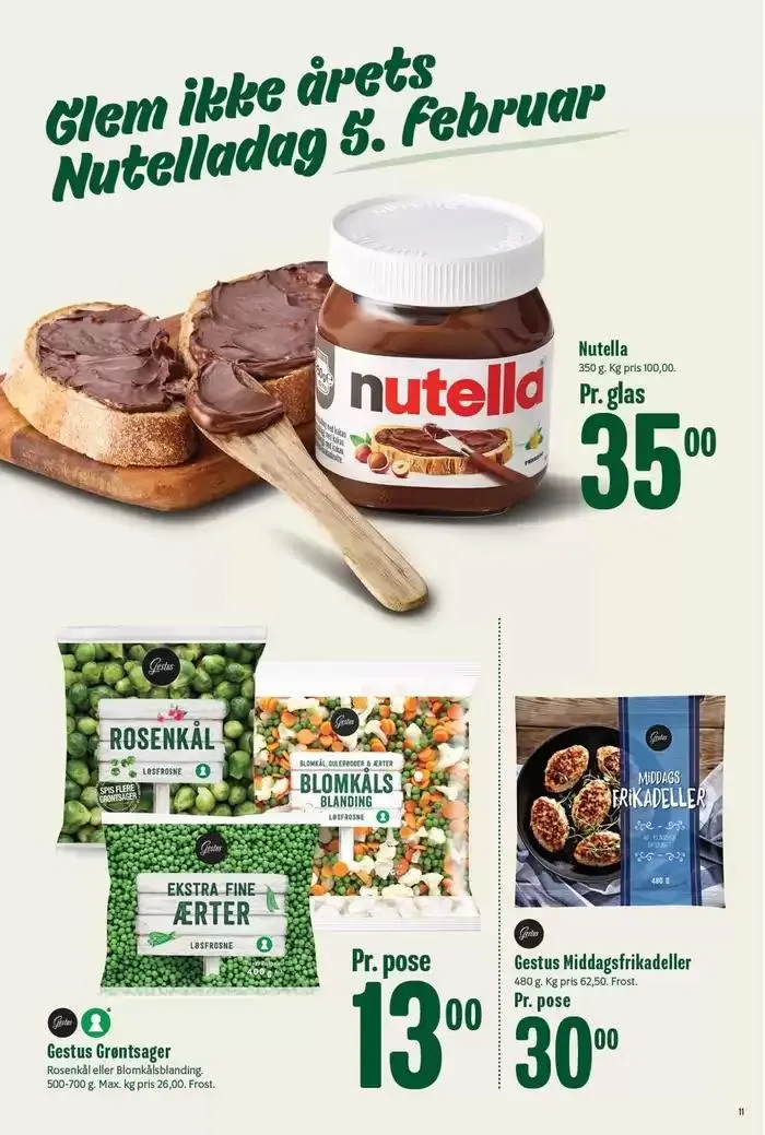 Min Købmand Tilbudsavis Gyldig indtil 31. januar - 14. februar 2025 - tilbudsavis side 11