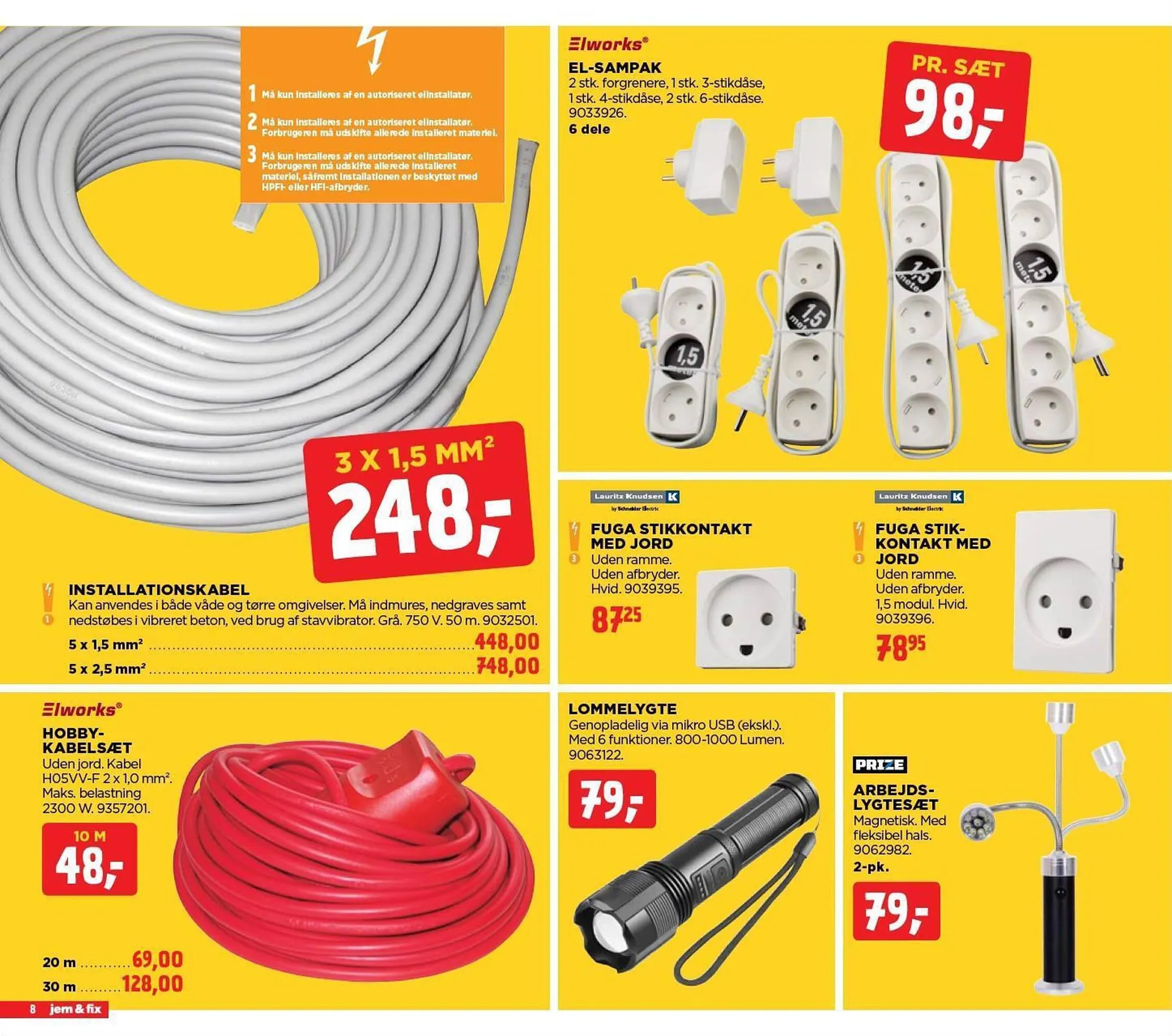 jem & fix tilbudsavis Gyldig indtil 3. september - 9. september 2023 - tilbudsavis side 8