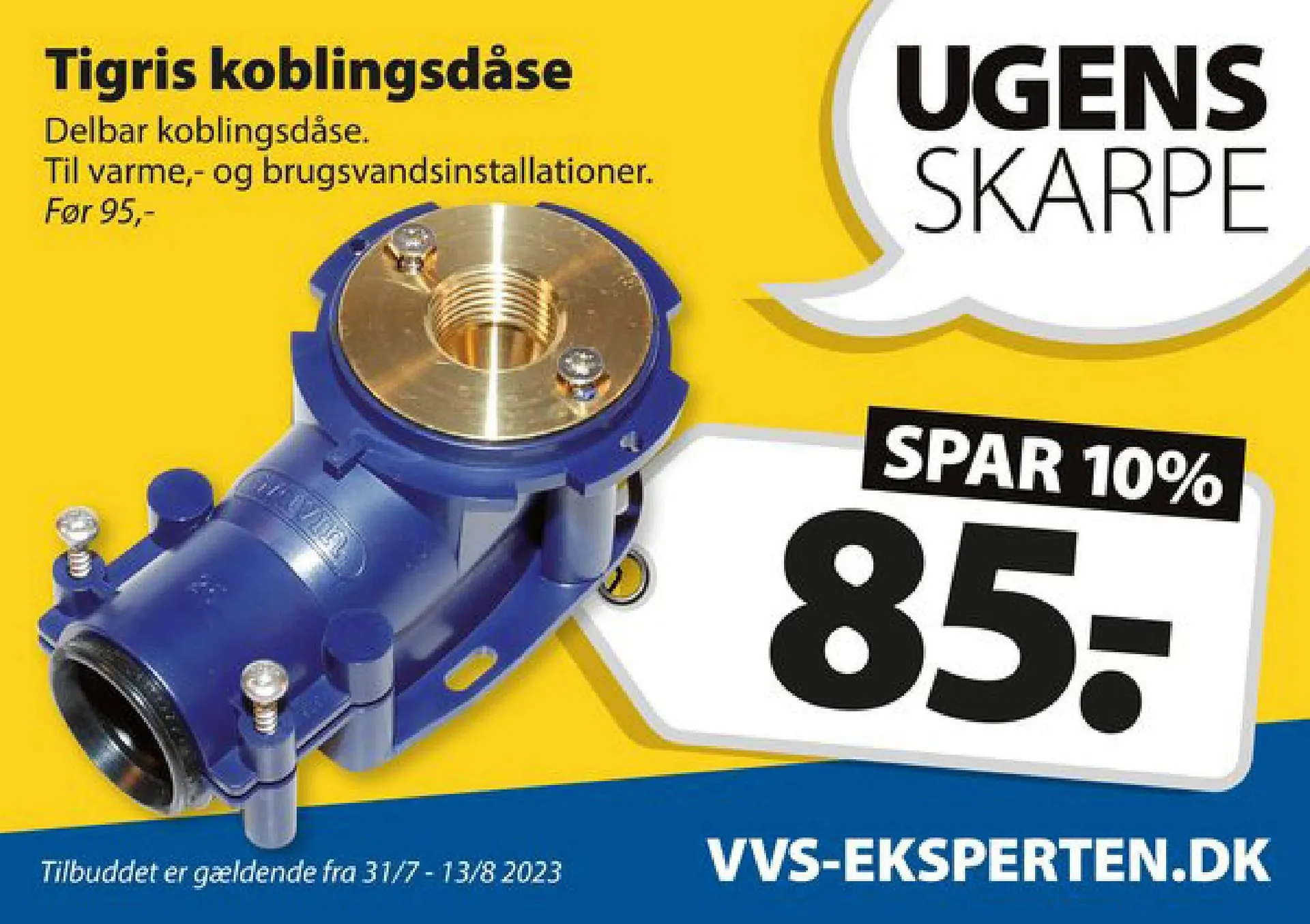 VVS Eksperten tilbudsavis Gyldig indtil 2. august - 13. august 2023 - tilbudsavis side 2