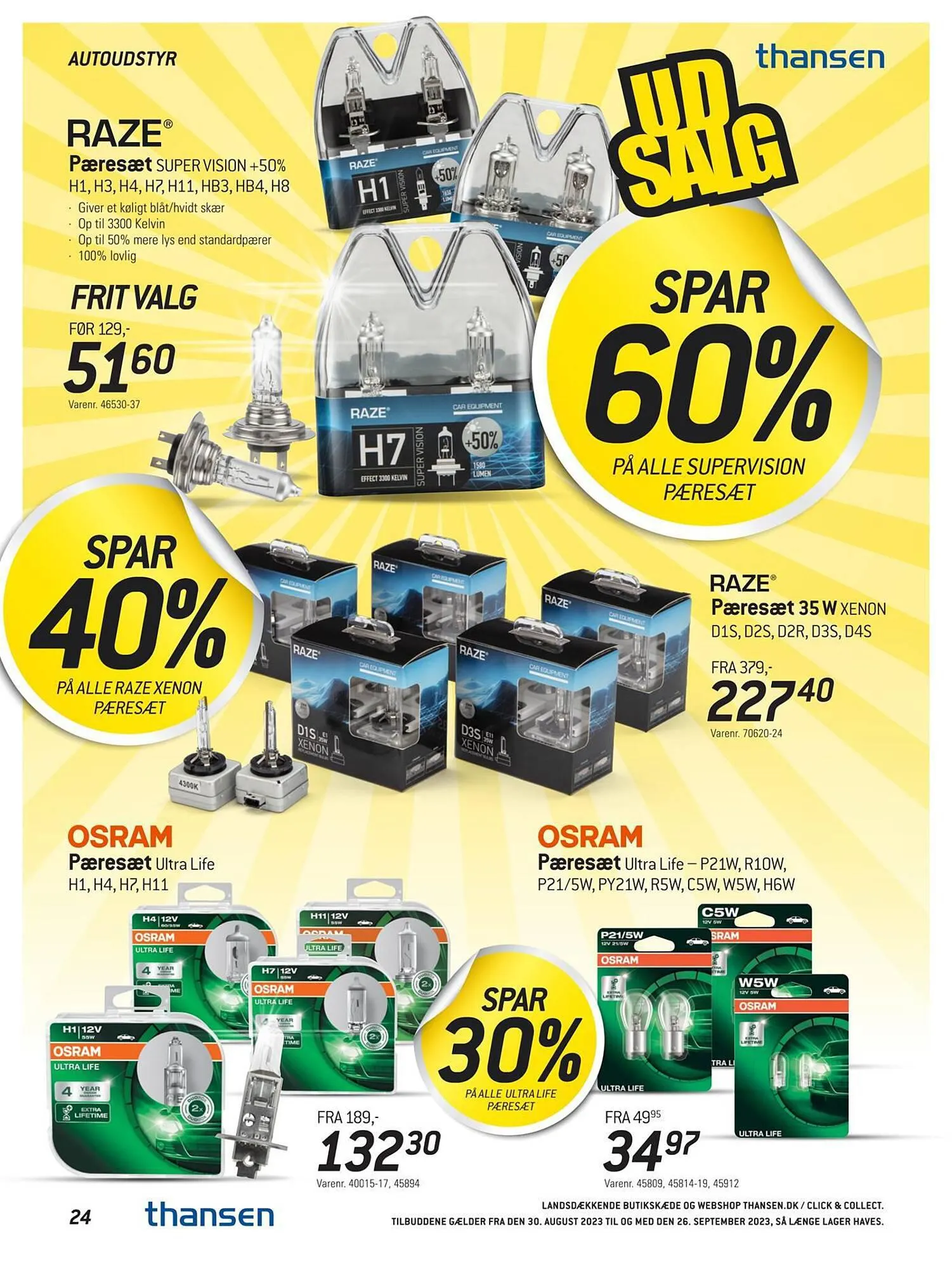 Thansen tilbudsavis Gyldig indtil 29. august - 26. september 2023 - tilbudsavis side 24