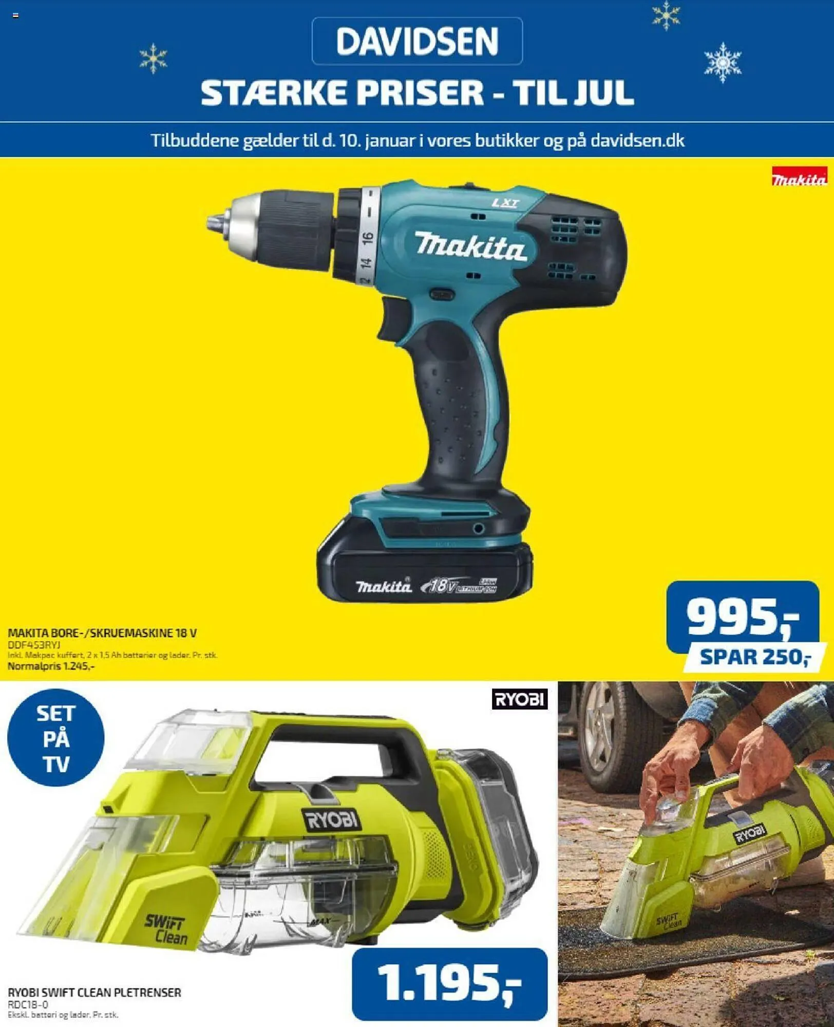 Davidsen tilbudsavis Gyldig indtil 7. december - 10. januar 2024 - tilbudsavis side 1