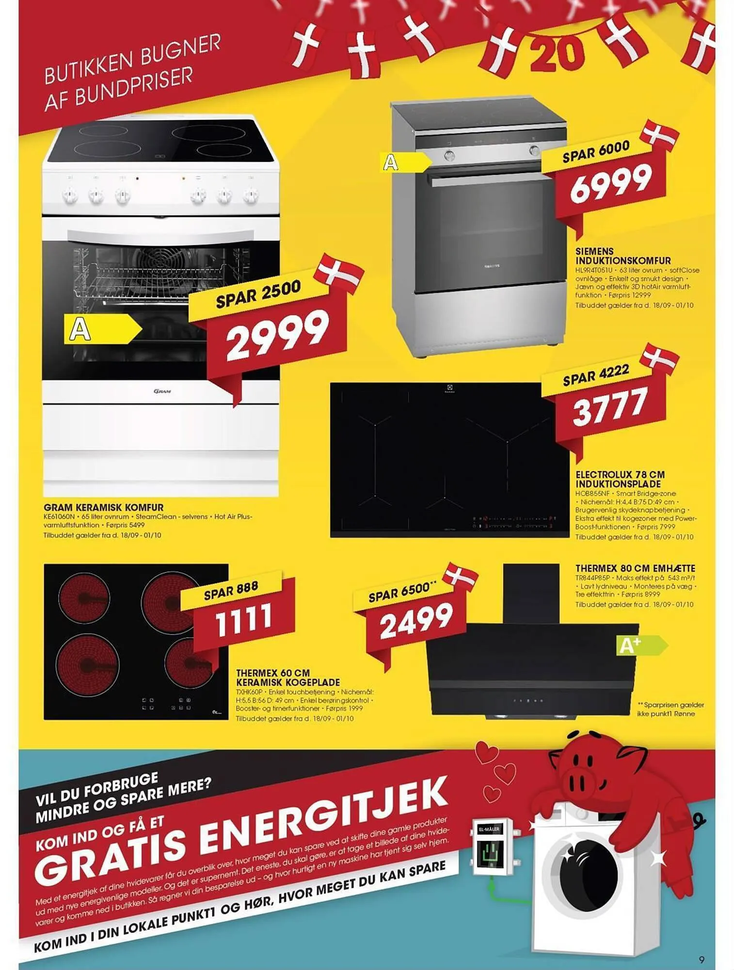 Punkt1 tilbudsavis Gyldig indtil 18. september - 1. oktober 2023 - tilbudsavis side 9