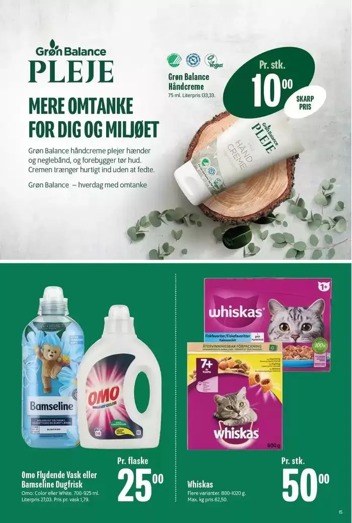 Min Købmand Tilbudsavis Gyldig indtil 31. januar - 14. februar 2025 - tilbudsavis side 15