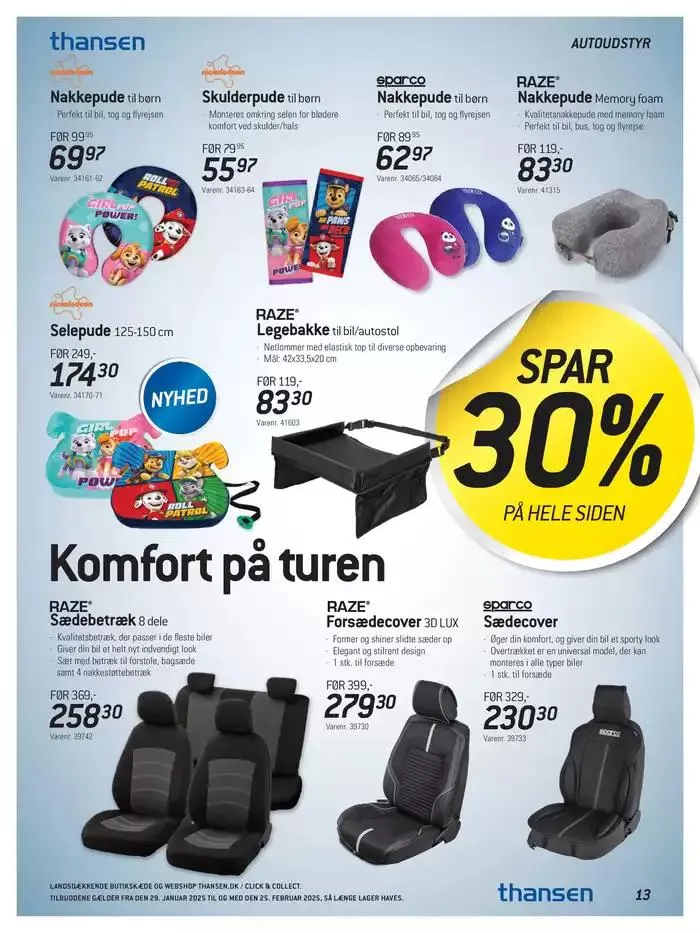 Aktuell kundeavis Thansen Gyldig indtil 29. januar - 25. februar 2025 - tilbudsavis side 13