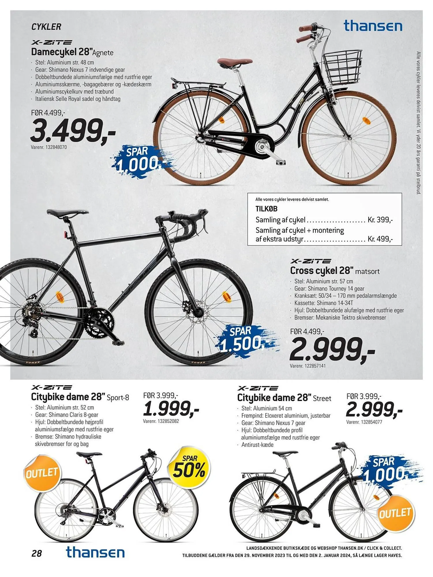 Thansen tilbudsavis Gyldig indtil 28. november - 2. januar 2024 - tilbudsavis side 28